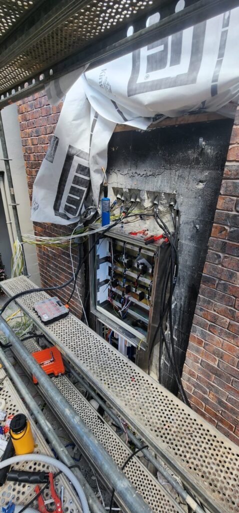 bw henderson burnt wiring