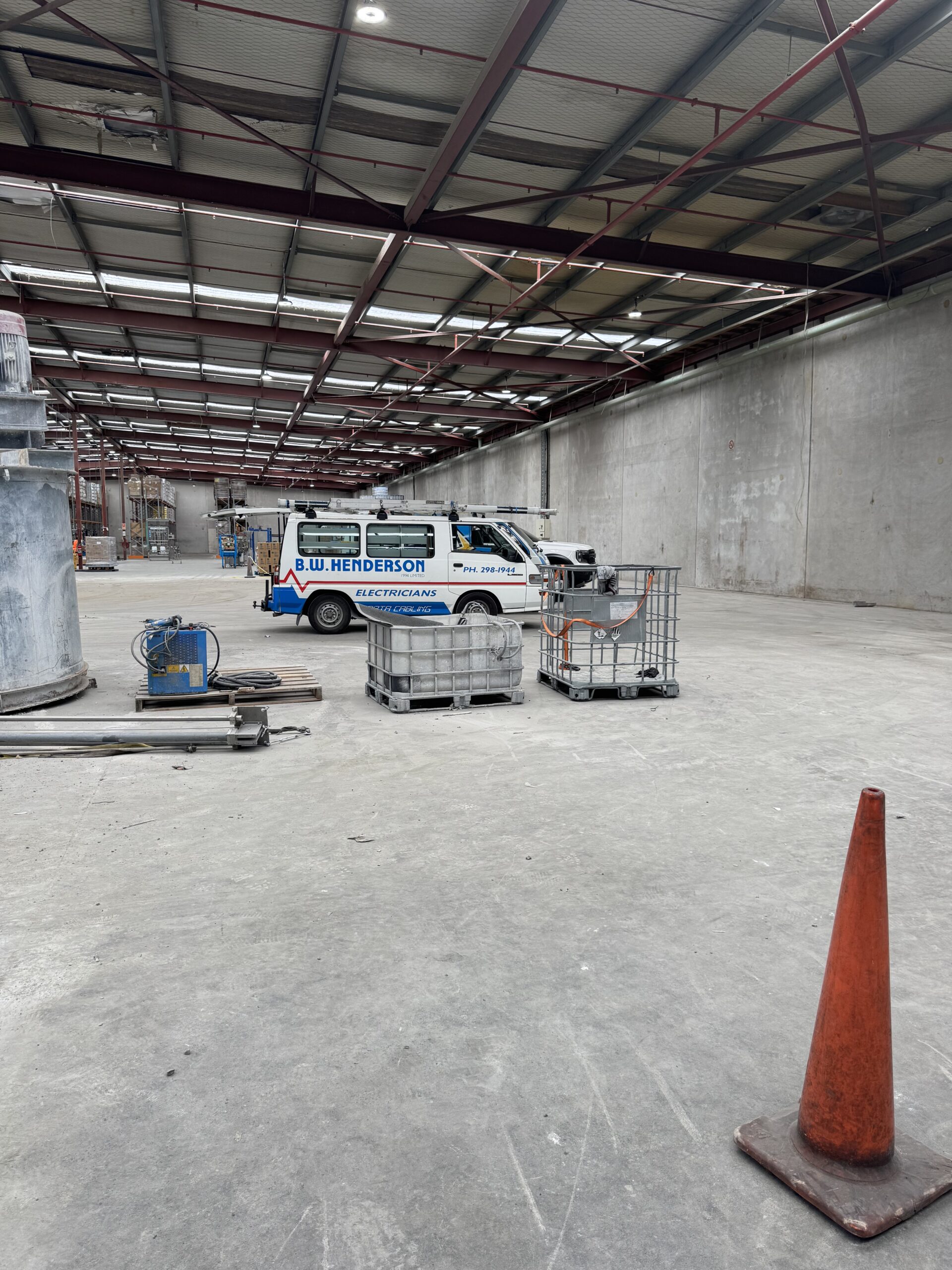bw henderson industrial electrician auckland
