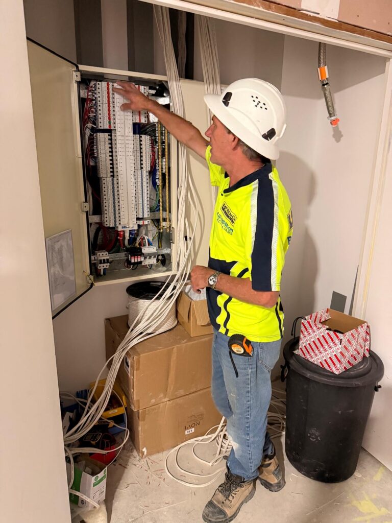 bw henderson industrial electrician switchboard
