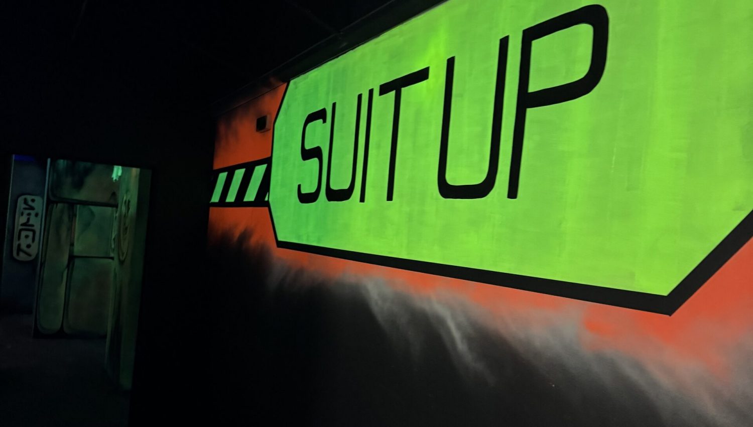 Feature signage lighting from the Game On Takanini electrical fit-out